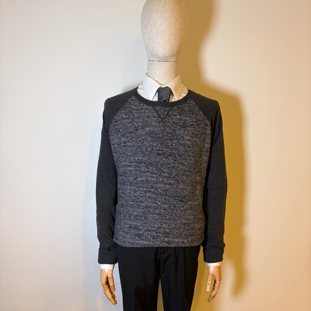 Treasure & Bond Grey Raglan Crewneck Sweater Men’s 2XL NEW
